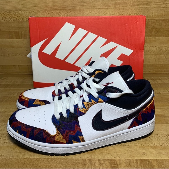 Nike Air Jordan 1 Low "Nothing But Net" Obsidian - Picture 3 of 9